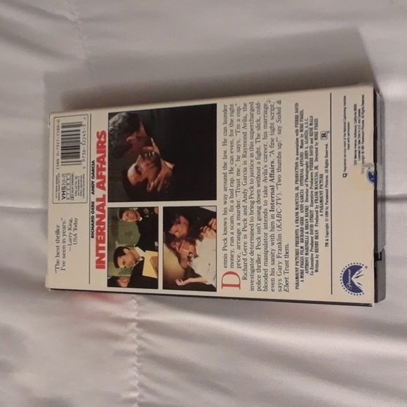 Internal affairs paramount VHS video tape - Picture 3 of 6